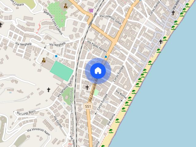 Via Leonardo Da Vinci 134, Alassio