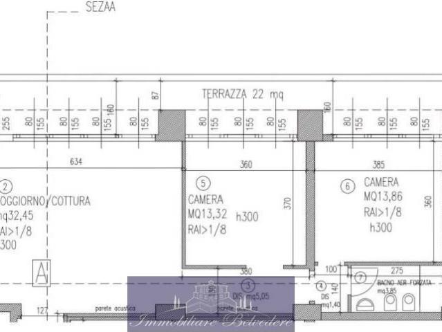 Via Panciatichi trilocale 80mq