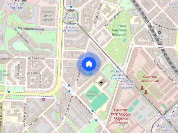 Via Uguccione da Pisa, Firenze - Sempione - Cenisio, Milano, Milano Lombardia, Lombardia