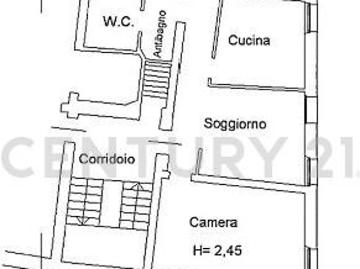 Via XX Settembre snc quadrilocale 77mq