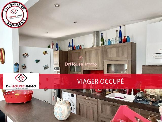 VIAGER OCCUPÉ* À vendre, 83000 TOULON BAS FARON, maison rénovée 70 m2 sur terrain 300 m2, viager occupé dame 79 ans