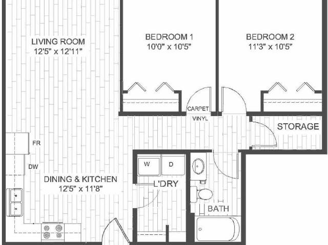 Victoria Views 2 Bedroom Apartment for Rent at 502 University Park Dr, Regina, SK S4V 3L8 Arcola East North Side