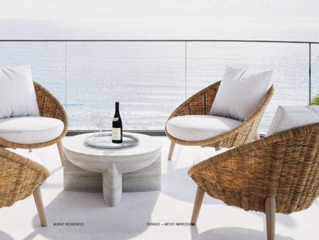 Victoria & Albert Coastal Sophistication Redefined Sky Home Under construction now. Move in 2027 Albert Residences