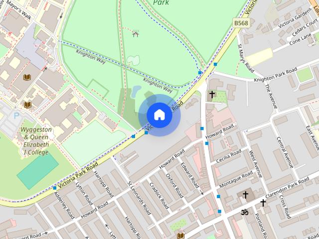 Victoria Park Road, Leicester, Leicestershire, LE2