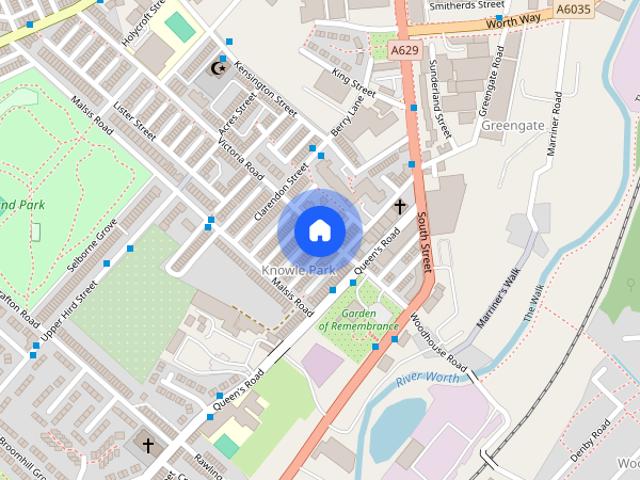 Victoria Road, Keighley, West Yorkshire, UK, BD21
