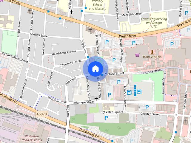 Victoria St, Crewe, CW1