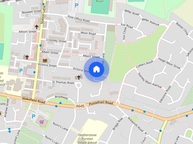 Victoria Street, Featherstone, Pontefract, West Yorkshire, UK, WF7