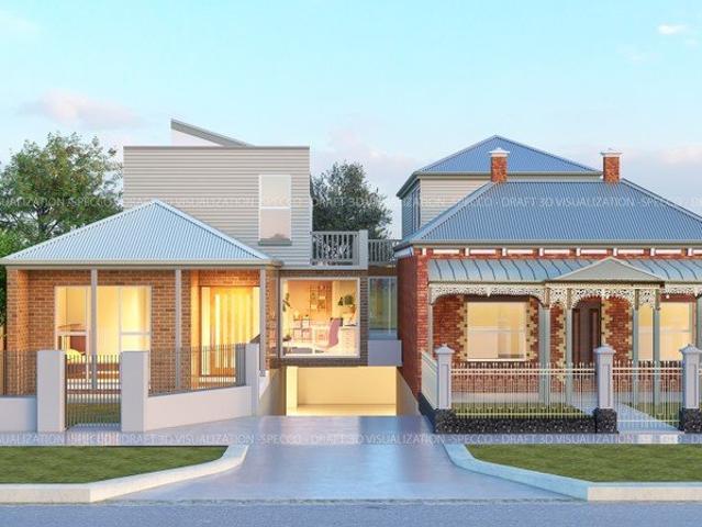Victorian double fronted tuck pointed home ready for renovation and extension on a massive 820 m2 block