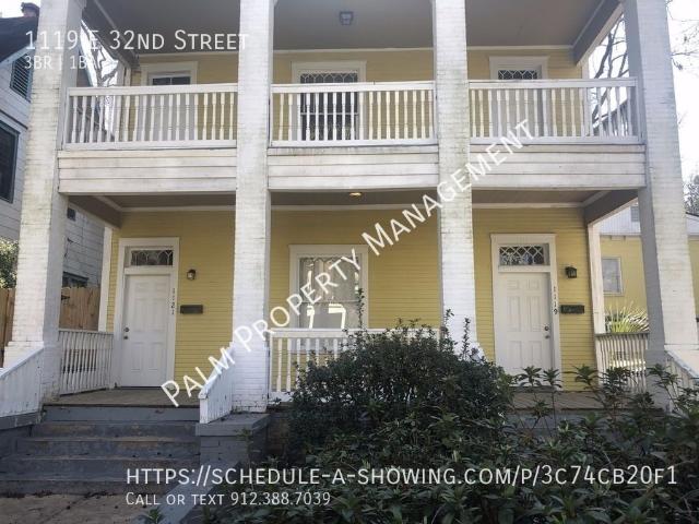 Victorian Duplex Downstairs 3 Bedroom, 1 Bath with W/D Hookups and great porch!