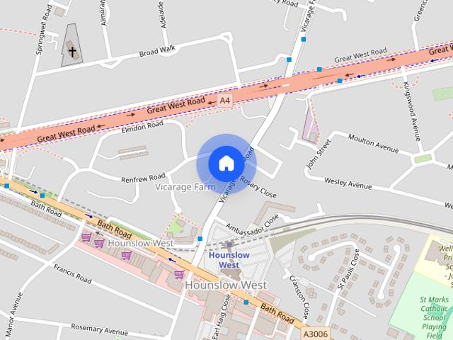 Vicarage Farm Road, Hounslow, TW3