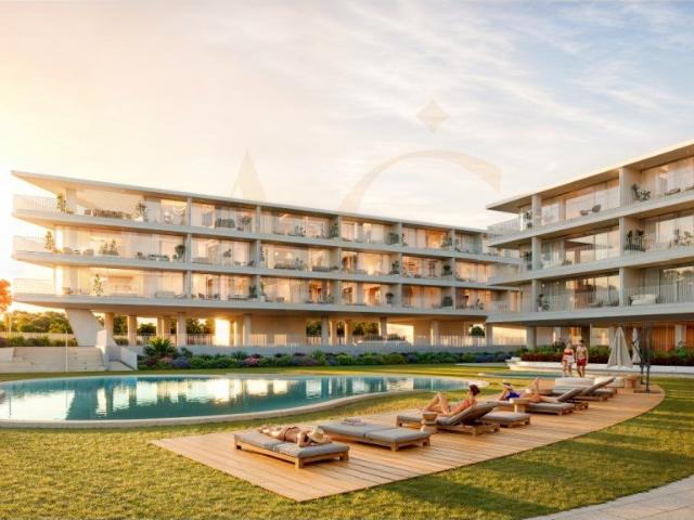 Vida de luxo exclusiva Apartamento T2 em condomínio com pi. 119m² Quarteira