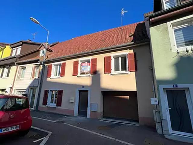 Vieux Thann 68800 Achat / Vente maison 3 pièces t3