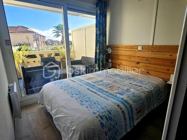 VIEUX BOUCAU LES BAINS – APPARTEMENT 2 CHAMBRES + CABINE – GRANDE TERRASSE – PISCINE