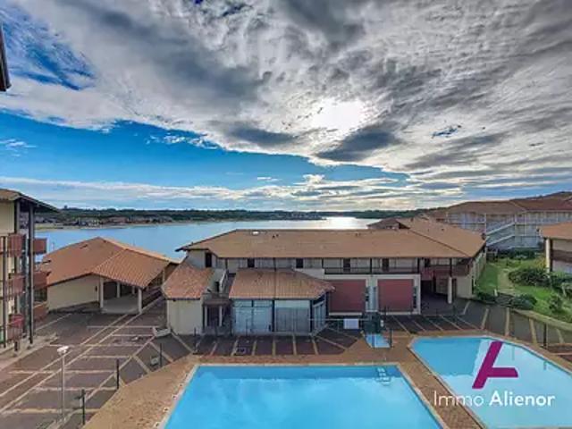 Vieux Boucau les Bains 40480 Achat / Vente appartement 3 pièces t3 au dernier étage piscine