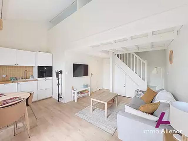 Vieux Boucau les Bains 40480 Achat / Vente appartement 3 pièces t3 au dernier étage piscine