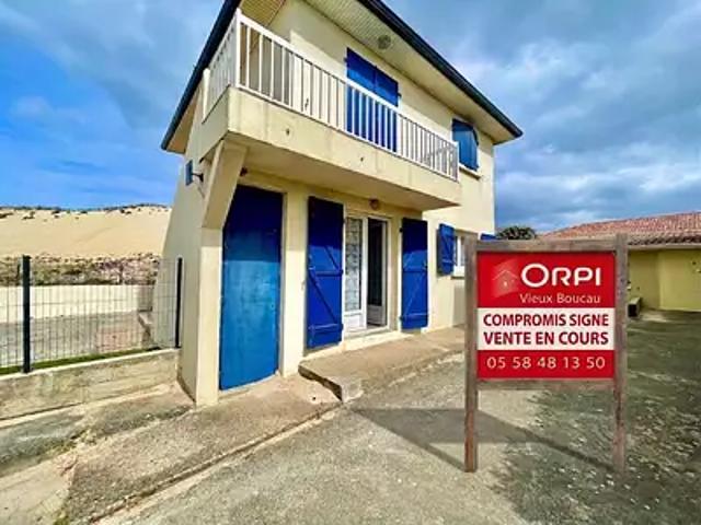 Vieux Boucau les Bains 40480 Achat / Vente appartement 3 pièces t3 terrasse cave