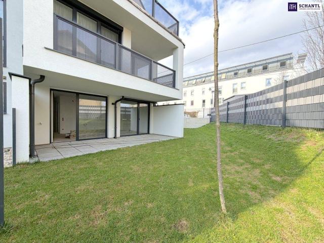 Viel draußen, smart drinnen – Gartenwohnung für modernes Wohnen 3 Zimmer im Erstbezug!
