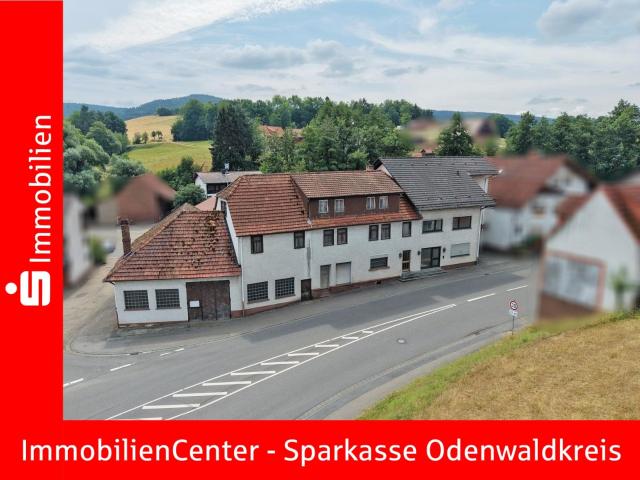 Viel Platz für Wohnen, Gewerbe und Hobbys – vielseitiges Gebäudeensemble mit Entwicklungspotenzial