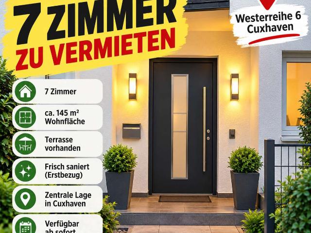 Viel Platz für den Alltag in diesem großzügigen Haus in Cuxhaven