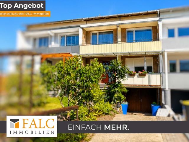 Viel Platz für die Familie: Reihenmittelhaus mit Terrasse, Balkon und Garage