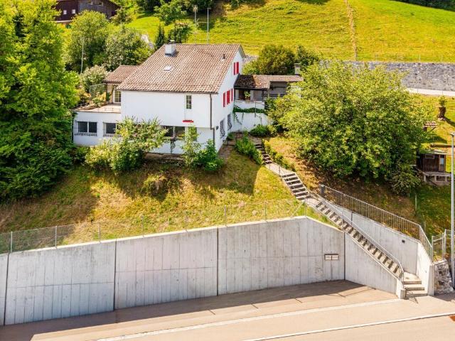 Viel Platz für Familie, Gäste, Kleingewerbe oder Vermietung. Charaktervolles Herrenhaus mit Einliegerwohnung an Aussichtslage sucht neuen Eigentümer, der es renoviert/saniert