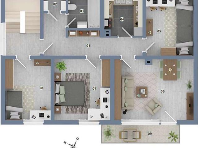 Viel Platz für Ihre Ideen in einer 4 Zimmer Wohnung in Gütersloh