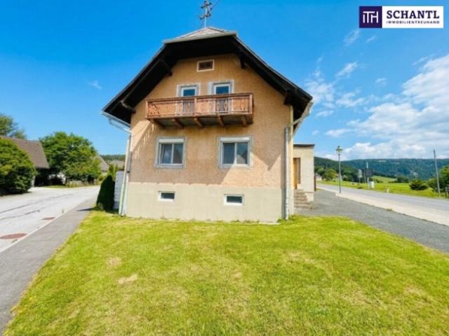 Viel Platz, viel Grün, viel Potenzial – renovierungsbedürftiges Einfamilienhaus mit schönem Grundstück in 8654 Fischbach