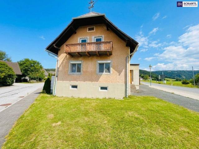 Viel Platz, viel Grün, viel Potenzial – renovierungsbedürftiges Einfamilienhaus mit schönem Grundstück in 8654 Fischbach