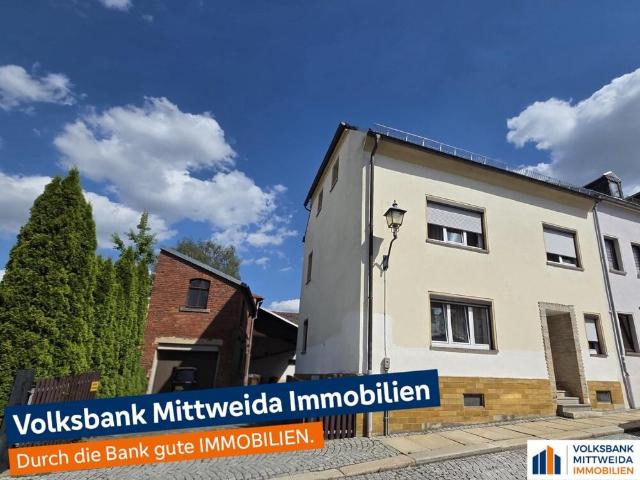Viel Platz & viele Möglichkeiten: Reihenendhaus mit Wintergarten, Garage, Werkstatt und Nebengelass!