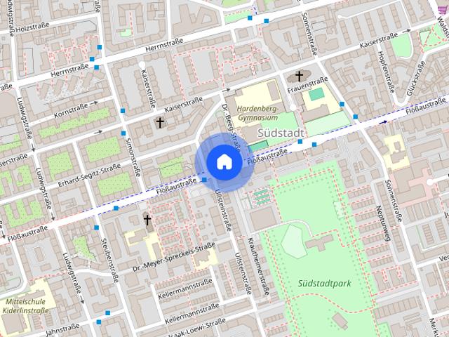 Viel Platz zum Wohlfühlen | Großzügige 4 Zimmer Wohnung mit modernem Tageslichtbad | Fürth Südstadt