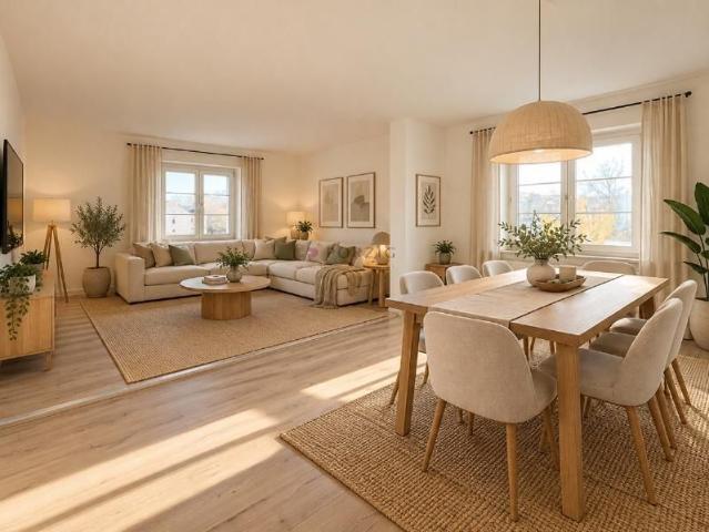 Viel Platz, zwei Bäder, vier Zimmer – praktisch wohnen mit Komfort