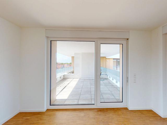 Viel Raum auf 4 Zimmer! Neubauwohnung im Quartier unsr Weinheim