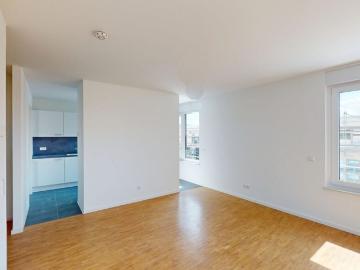 Viel Raum auf 4 Zimmer! Neubauwohnung im Quartier unsr Weinheim