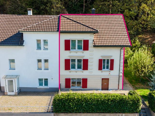 Viel Raum, schöner Garten und beste Nähe zu Olten