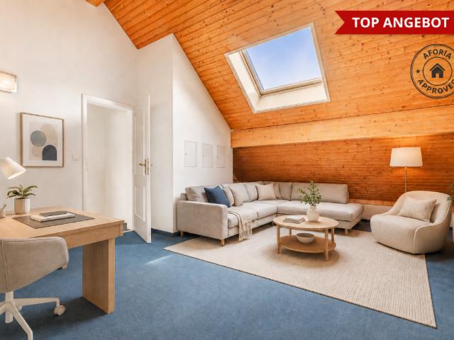 Viel Raum, viel Licht, viel Ruhe: Dachmaisonette in Speicher