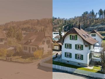 Vielseitige 6.5 Zimmer Liegenschaft mit Baulandpotenzial