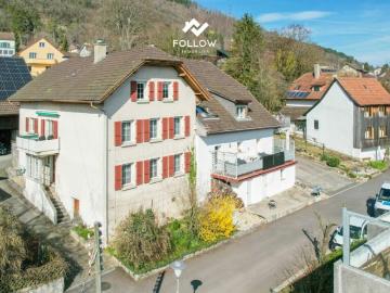 Vielseitiges Ein oder Mehrfamilienhaus mit Baulandreserve