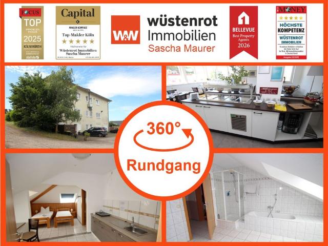 Vielseitiges Renditeobjekt: Gewerbe, Wohnen & Pension unter einem Dach!