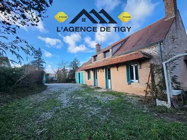 Vienne en Val 45510 Achat / Vente maison 3 pièces t3 au dernier étage jardin