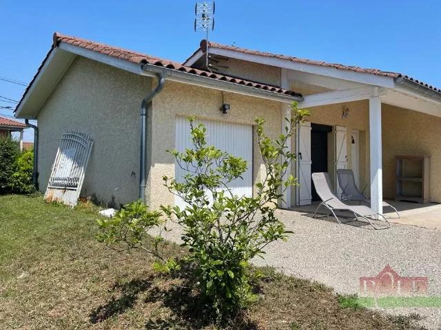 VIENNE, Villa T4 de plain pied de 90m² avec garage et un terrain