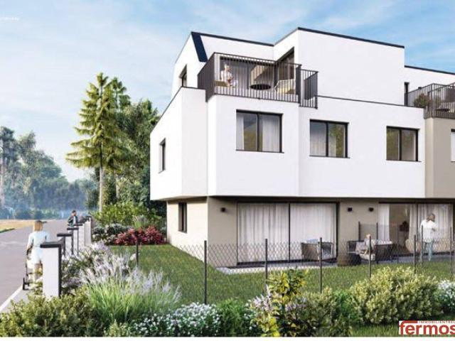 Vier Reihenhäuser in 1220 Wien – Exklusives Neubauprojekt mit großem Potenzial