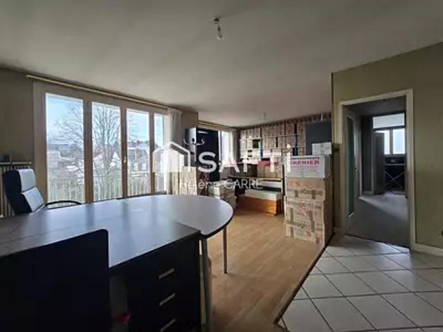 Vierzon 18100 Achat / Vente appartement 4 pièces t4 parking