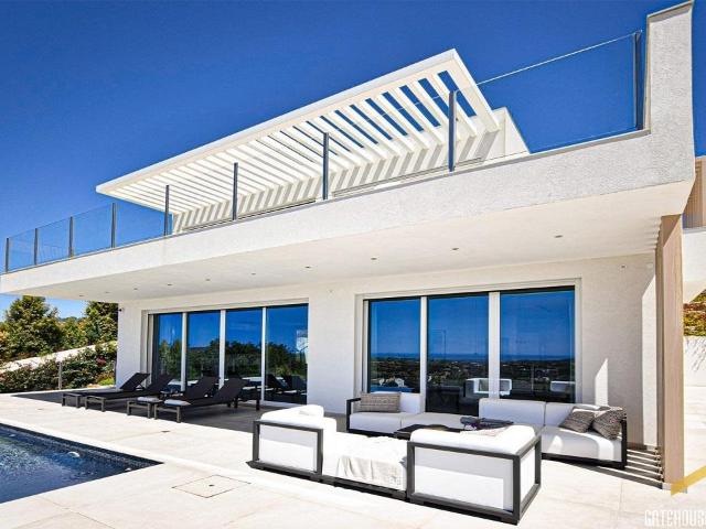 Vila moderna com vista mar, piscina infinita em Santa Bárbar. 300m² Santa Bárbara De Nexe
