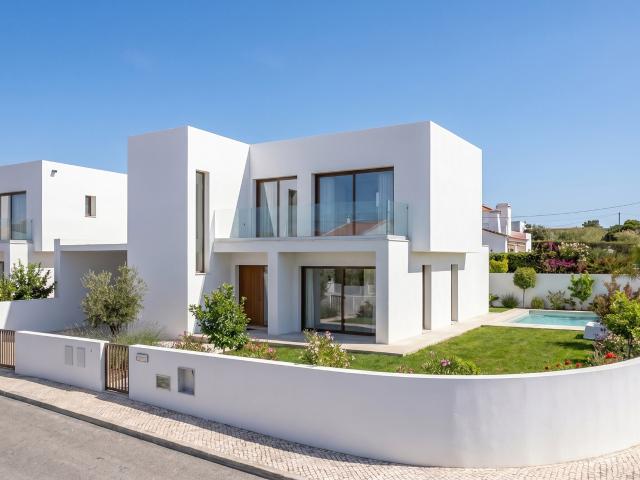 Vila contemporânea de 3 quartos com piscina privativa em Salir do Porto – Silver Coast Living