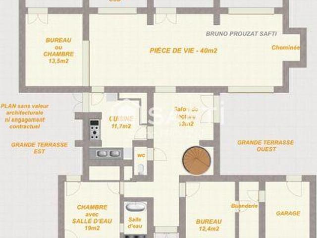 Villa 4 chambres, Montauban Midi 82000 ES103218231