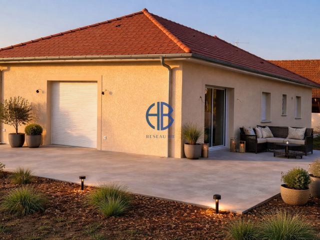 Villa 4 chambres plain pied 132 m2