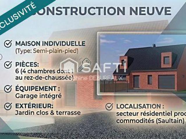 Villa 4 chambres, Saultain Nord 59990 DS103428698