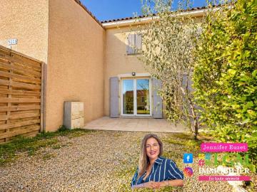 Villa 50 m² traversante avec double terrasse, Calvisson