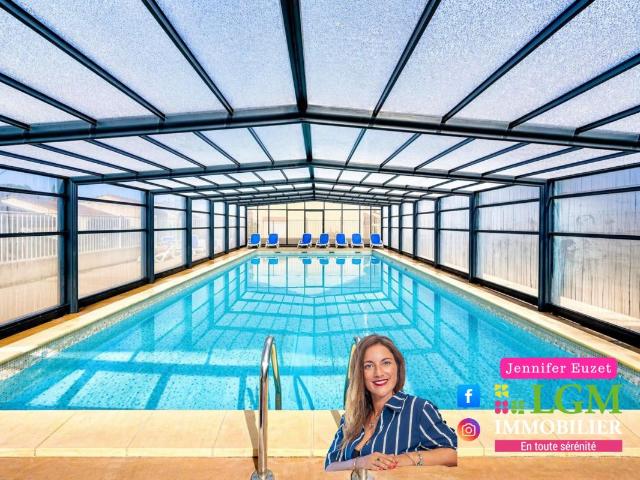 Villa 50 m² traversante avec double terrasse, Calvisson