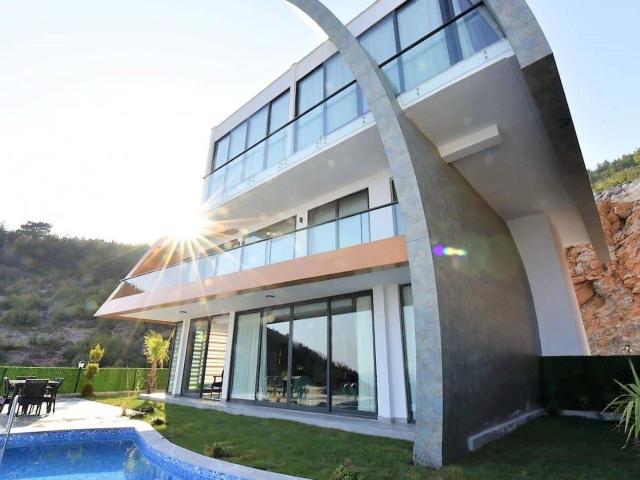 Villa 5+1 Tepe, Alanya, Antalya, Türkiye 213575